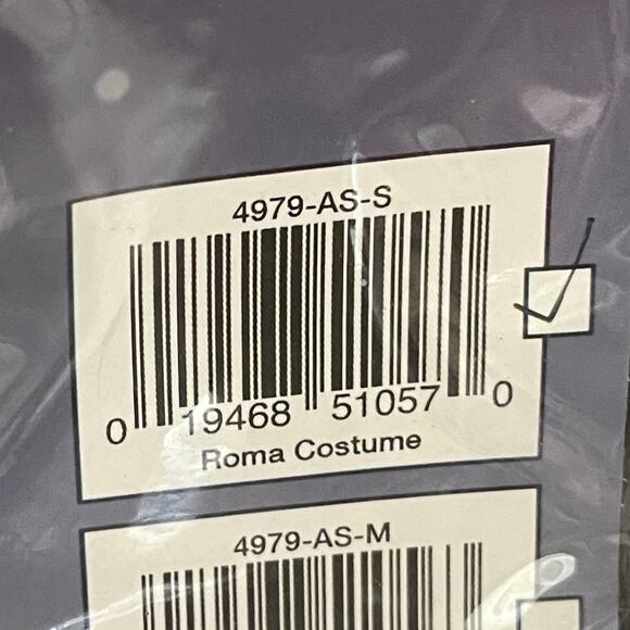 NEW Roma Elegant Pirate Maiden Costume Size Small - Picture 4 of 5